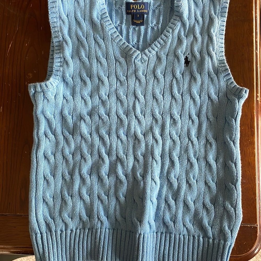 Boys polo Ralph Lauren sweater vest